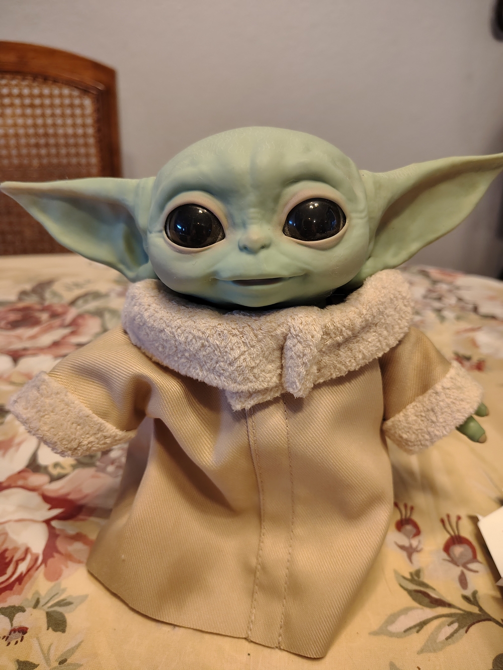 Star Wars Guruo Toy in Light Green with Tan Coat - Official Collectible